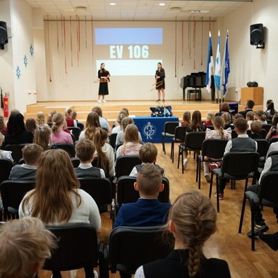 Eesti Vabariigi 106 aastapäeva pidulik aktus 